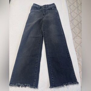 Black Wide Leg Women's Jeans Size 24